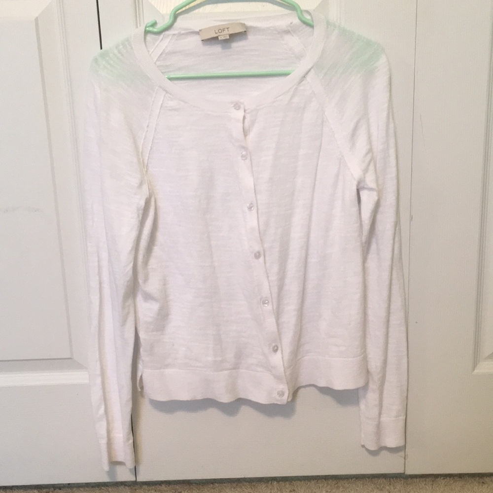 White work/ casual summer cardigan